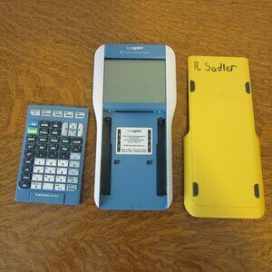 Texas Instruments Calculator TI-nspire Blue Yellow Scientific College School